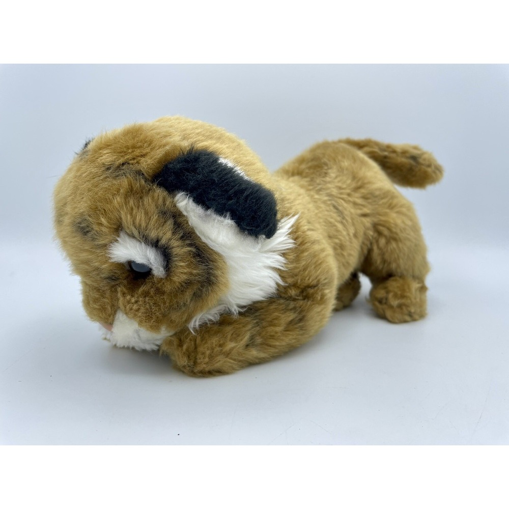 Toys R Us Geoffrey Animal Alley Crouching Tiger Plush 11" Stuffed Animal